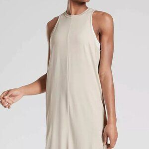 Athleta Destination Cream Maxi Dress